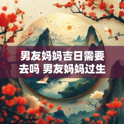 男友妈妈吉日需要去吗 男友妈妈过生日要去吗