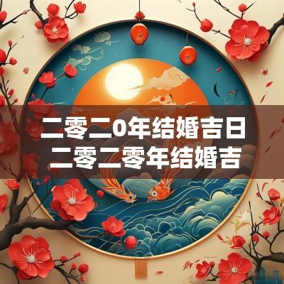 二零二0年结婚吉日 二零二零年结婚吉日吉日