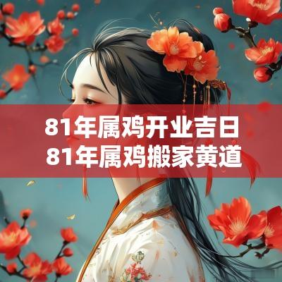 81年属鸡开业吉日 81年属鸡搬家黄道吉日