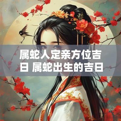 属蛇人定亲方位吉日 属蛇出生的吉日吉时