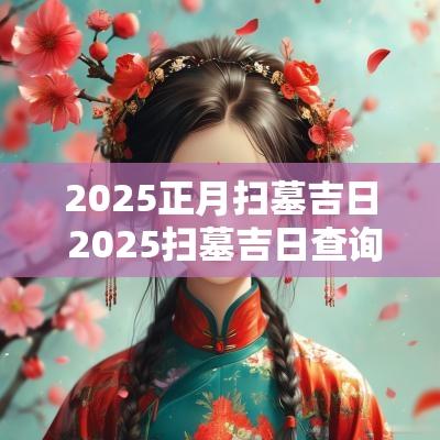 2025正月扫墓吉日 2025扫墓吉日查询时间