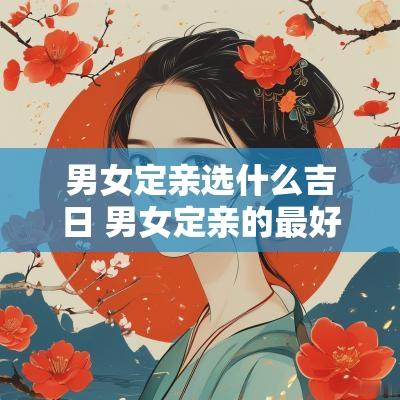 男女定亲选什么吉日 男女定亲的最好方法