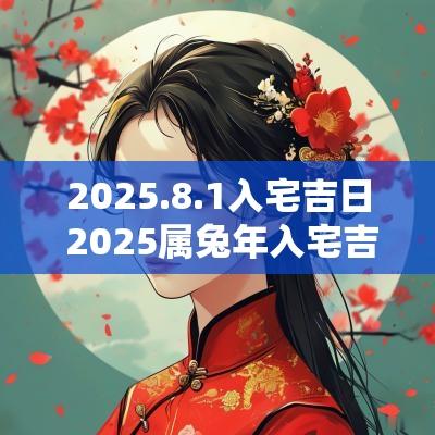2025.8.1入宅吉日 2025属蛇年入宅吉日