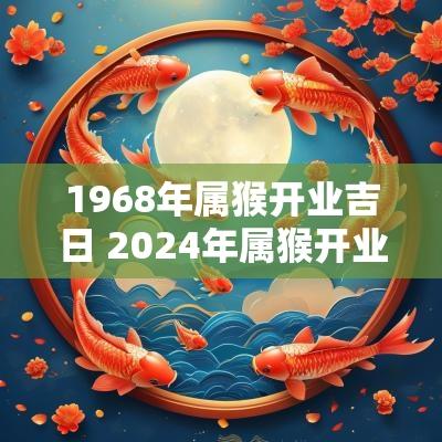 1968年属猴开业吉日 2025年属猴开业吉日