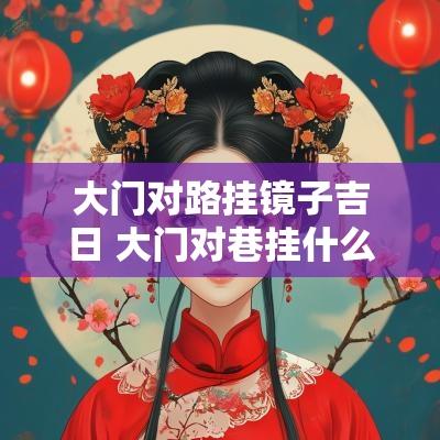 大门对路挂镜子吉日 大门对巷挂什么最旺