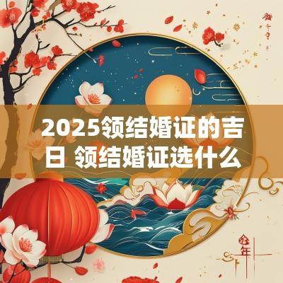 2025领结婚证的吉日 领结婚证选什么吉日
