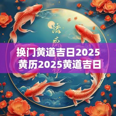 换门黄道吉日2025 黄历2025黄道吉日