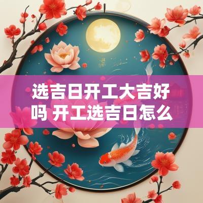 选吉日开工大吉好吗 开工选吉日怎么选好呢