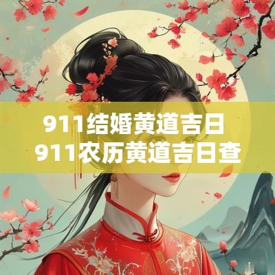 911结婚黄道吉日 911农历黄道吉日查询