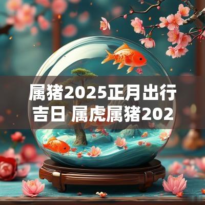 属猪2025正月出行吉日 属虎属猪2025乔迁吉日