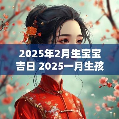 2025年2月生宝宝吉日 2025一月生孩子吉日