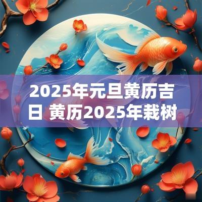 2025年元旦黄历吉日 黄历2025年栽树吉日