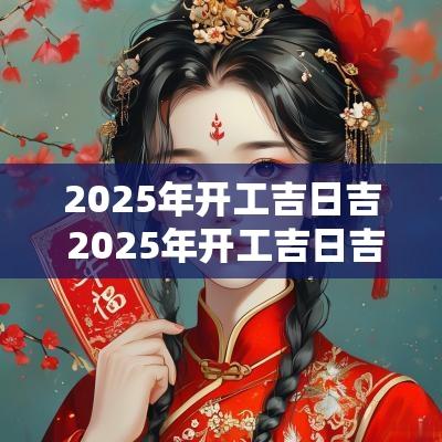 2025年开工吉日吉 2025年开工吉日吉时查询