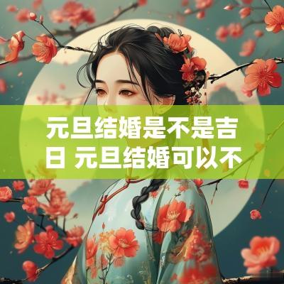 元旦结婚是不是吉日 元旦结婚可以不用考虑吉日吗
