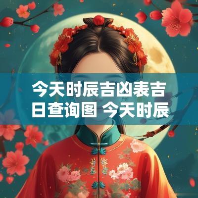 今天时辰吉凶表吉日查询图 今天时辰吉凶完整版