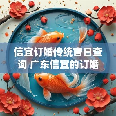 信宜订婚传统吉日查询 广东信宜的订婚习俗