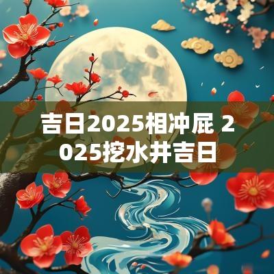 吉日2025相冲屁 2025挖水井吉日