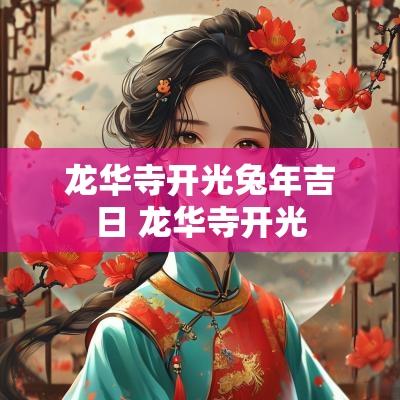 龙华寺开光蛇年吉日 龙华寺开光