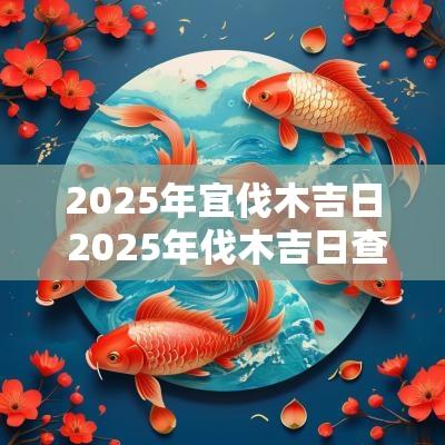 2025年宜伐木吉日 2025年伐木吉日查询