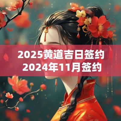 2025黄道吉日签约 2025年11月签约吉日一览表
