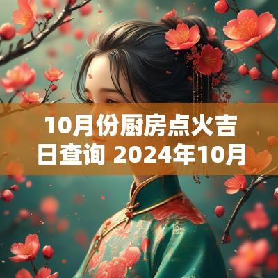 10月份厨房点火吉日查询 2025年10月份厨房开火最好吉日