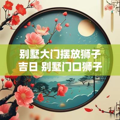 别墅大门摆放狮子吉日 别墅门口狮子的摆放方法