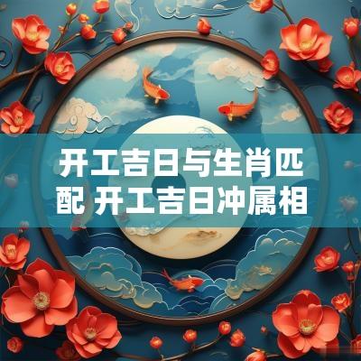 开工吉日与生肖匹配 开工吉日冲属相对以后有什么影响
