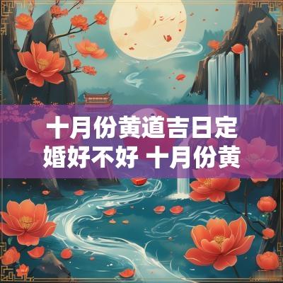 十月份黄道吉日定婚好不好 十月份黄道吉日订婚好不好