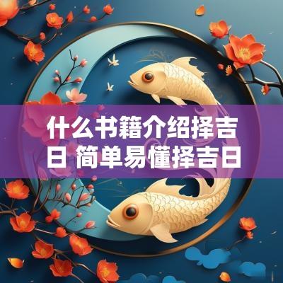 什么书籍介绍择吉日 简单易懂择吉日的书