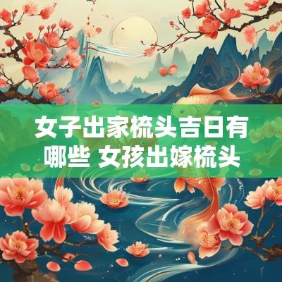 女子出家梳头吉日有哪些 女孩出嫁梳头什么人梳