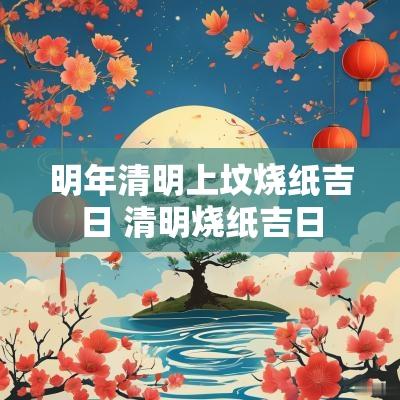 明年清明上坟烧纸吉日 清明烧纸吉日