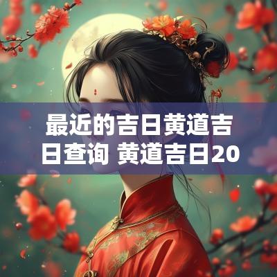 最近的吉日黄道吉日查询 黄道吉日2025年7月下旬吉日查询