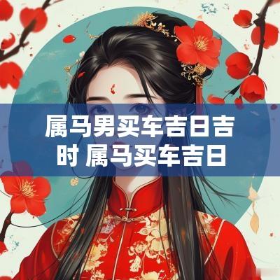 属马男买车吉日吉时 属马买车吉日