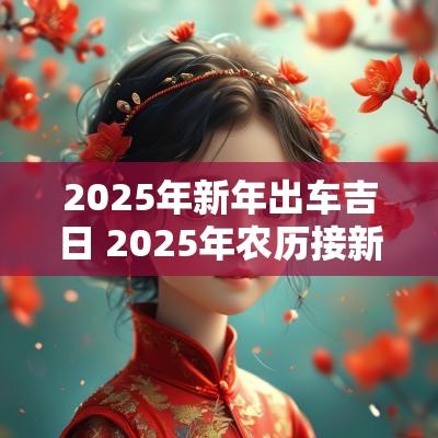 2025年新年出车吉日 2025年农历接新车吉日