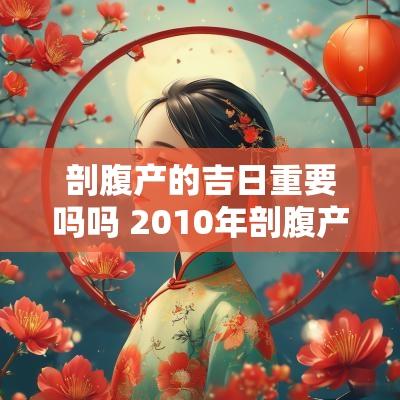 剖腹产的吉日重要吗吗 2010年剖腹产吉日