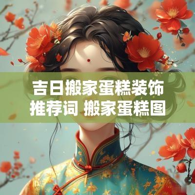吉日搬家蛋糕装饰推荐词 搬家蛋糕图片