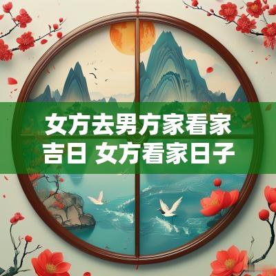 女方去男方家看家吉日 女方看家日子谁定
