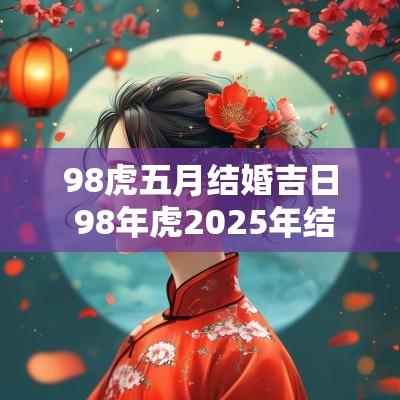 98虎五月结婚吉日 98年虎2025年结婚吉日