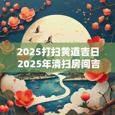 2025打扫黄道吉日 2025年清扫房间吉日
