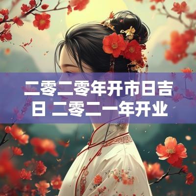 二零二零年开市日吉日 二零二一年开业吉日