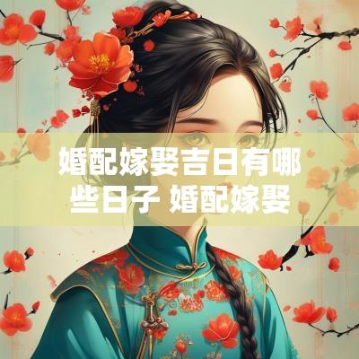 婚配嫁娶吉日有哪些日子 婚配嫁娶