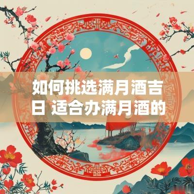 如何挑选满月酒吉日 适合办满月酒的吉日