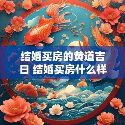 结婚买房的黄道吉日 结婚买房什么样的房子最好