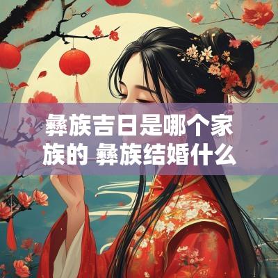 彝族吉日是哪个家族的 彝族结婚什么日子最好