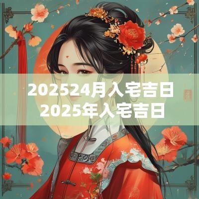 202524月入宅吉日 2025年入宅吉日