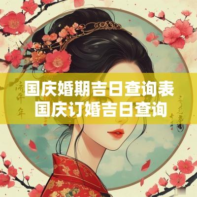 国庆婚期吉日查询表 国庆订婚吉日查询大全