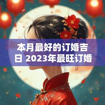 本月最好的订婚吉日 2025年最旺订婚的吉日