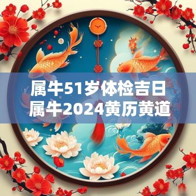 属牛51岁体检吉日 属牛2025黄历黄道吉日一览表