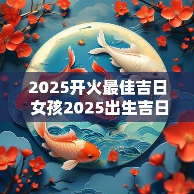2025开火最佳吉日 女孩2025出生吉日