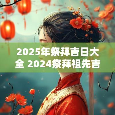 2025年祭拜吉日大全 2025祭拜祖先吉日一览表